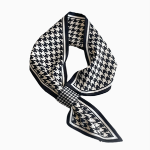 Bufanda Larga para Mujer, Primavera-Otoño, con Soporte para el <span class=keywords><strong>Cuello</strong></span>, Estilo Informal, para Envolverse <span class=keywords><strong>al</strong></span> <span class=keywords><strong>Cuello</strong></span>, con Estampado <span class=keywords><strong>de</strong></span> Mariposas y Lazo - Product Image 1