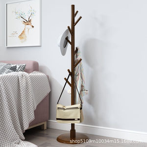 Floor-standing coat <b>rack</b>, home use, <b>clothes</b> <b>rack</b>, storage <b>rack</b>, bag <b>rack</b>, simple living room standing coat <b>rack</b> - Product Image 3