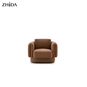 Sillón Individual <span class=keywords><strong>Reclinable</strong></span> de Estilo Nórdico, Muy Popular, para Sala de Estar, con Estructura de Madera Maciza y Fundas de Tela, para Exteriores - Product Image 2