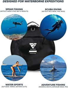 อุปกรณ์กีฬาทางน้ำ/กิจกรรมชายหาด ตัวอย่างฟรี สำหรับการว่ายน้ำ/ดำน้ำ/ดำน้ำตื้น พร้อมกระเป๋าใส่อุปกรณ์ดำน้ำสำหรับเดินทางและอุปกรณ์กีฬา - Product Image 4