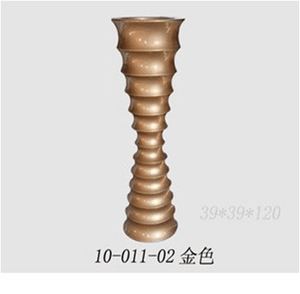 Vases <span class=keywords><strong>en</strong></span> fibre de <span class=keywords><strong>verre</strong></span> dorés pour la <span class=keywords><strong>décoration</strong></span> de la maison - Product Image 5