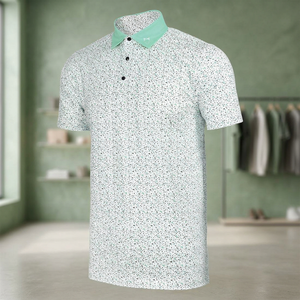 เสื้อกอล์ฟแฮนดี 6 สีพร้อมปลายแขนลายเปลือกไม้ เสื้อผ้ากอล์ฟสำหรับผู้ชาย - Product Image 3