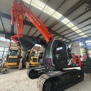 Pelles sur chenilles utilisées 12 tonnes HITACHI ZX120 grande pelleteuse extracteur de terre Japon machines de construction - Product Image 4