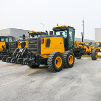Niveleuse SHANTUI SG17B6 de 14,8 tonnes pour les entrepreneurs routiers exigeant un contrôle précis de la lame et des performances de nivellement stables