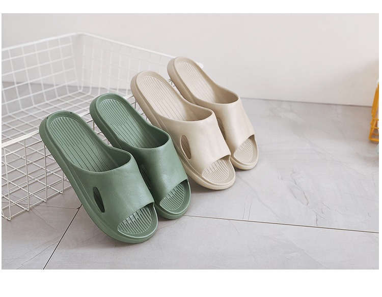 Custom Logo Bathroom Slides Anti-slip Women Men EVA Foam Slippers House Shoes