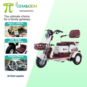 Triciclo Eléctrico IMP 2026 OEM de 3 Ruedas, Motocicleta Eléctrica de 60v, Triciclos Eléctricos - Product Image 1