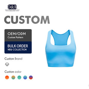 Sujetador Deportivo de Yoga Cómodo con Logotipo Personalizado para Mujer, Transpirable, de Secado Rápido, para Gimnasio, Entrenamiento y Deportes - Product Image 1