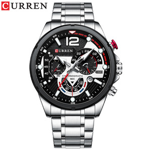 Reloj CURREN 8395 Nuevo de Lujo para Hombre, Reloj de Pulsera de Cuarzo Multifuncional de Moda para Negocios, Relojes Resistentes al Agua, Reloj de Pulsera Masculino - Product Image 2