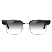 Lunettes intelligentes avec traduction IA et reconnaissance d'objets IA, étanches IP67, longue autonomie de la batterie, lecteur de musique, charge magnétique