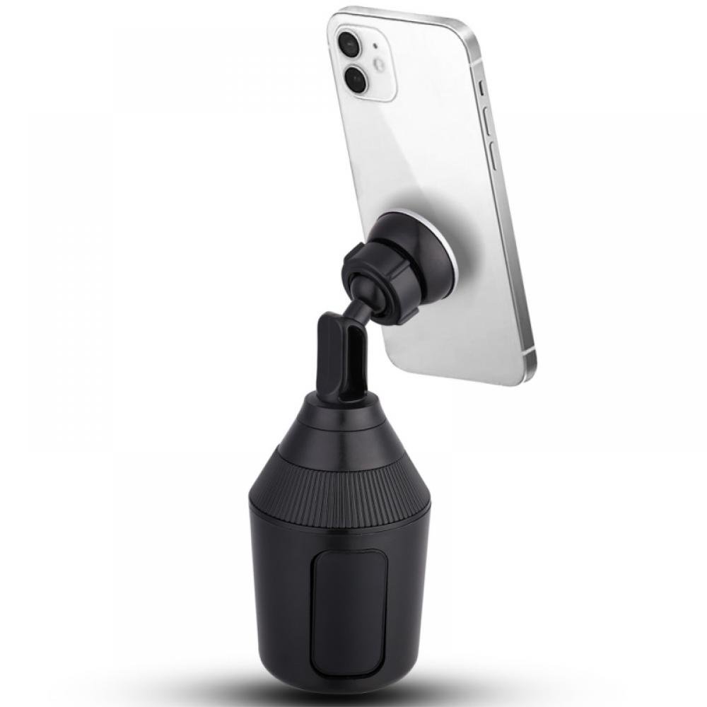 Universal Car Cup Magnetic Phone Holder 360° Rotation ABS Silicon for All Smartphones - Shenzhen Hua