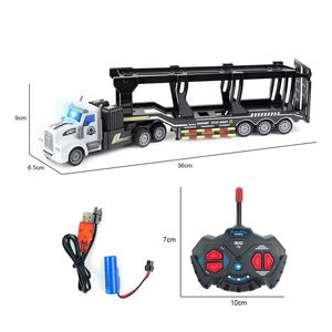 <span class=keywords><strong>Camion</strong></span>-citerne <span class=keywords><strong>radiocommandé</strong></span> avec lumière et son, jouet télécommandé 1:48, <span class=keywords><strong>camion</strong></span> et remorque radiocommandés - Product Image 4