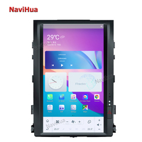 Autoradio multimédia Android à écran tactile Vertical de 16 pouces, lecteur DVD de voiture Carplay intégré pour Toyota Land Cruiser LC200 2008-2015