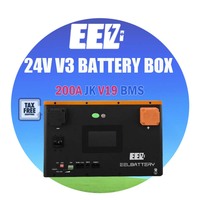 Caja Metálica Vacía EEL 24V V3 JK 280 DIY 8S 24V 280AH para Batería Lifepo4 JK PB2A16S20P DIY, Kits de Batería de 24v, Caja de Almacenamiento de Energía