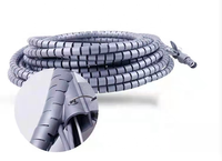 Nouveau Type Sprial bande d'emballage manchons de câble organisateur de câble de tuyau PE bande d'emballage en spirale gestion des câbles en spirale