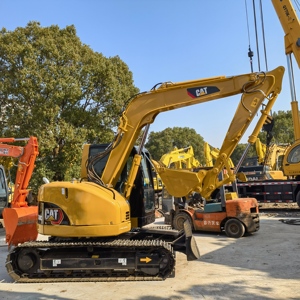 Mini-excavatrice CAT 308C, excavatrice d'occasion avec lame, Cat 308C 307C 306C - Product Image 6