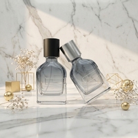 Flacon de parfum atomiseur pressurisé moderne et élégant de 100 ml, design Anding, qualité dégradée