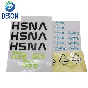 Deson Sliver Metal Sticker Label Metal Sticker Metal Nickel Sticker High Quality Electroformed Label Logo