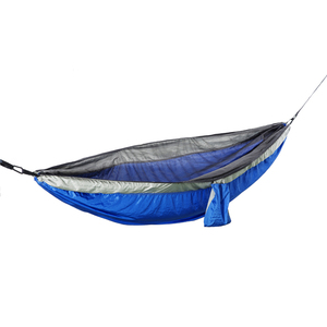Hamaca para acampar al aire libre portátil de nailon 2020 con doble árbol plegable con mosquitera - Product Image 3