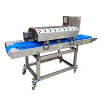 Machine à trancher automatique industrielle horizontale pour filet de poitrine de poulet fumé Jerky Zhucheng
