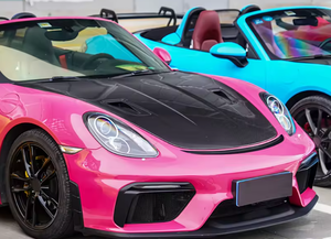 Capot moteur avant en fibre de carbone sèche de haute qualité pour <span class=keywords><strong>Porsche</strong></span> <span class=keywords><strong>718</strong></span> <span class=keywords><strong>Boxster</strong></span> GT4RS capot avant - Product Image 6