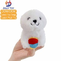 Jouets en peluche personnalisés, porte-clés mignons sur le thème de la vie marine, jouets en peluche, petits jouets en peluche de lion de mer pour machine à griffes
