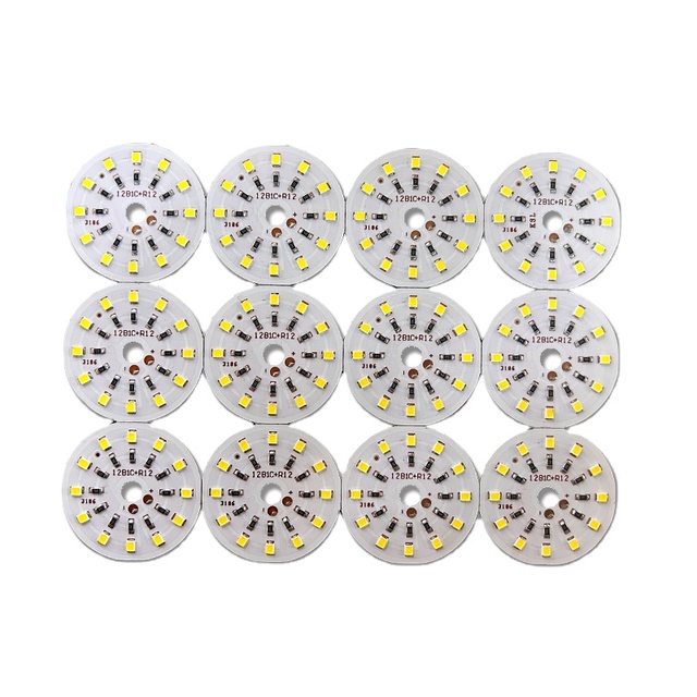 OEM LED Aluminum PCB Board | High Thermal Conductivity MCPCB with Resistors | Reliable Manufacturer for LED