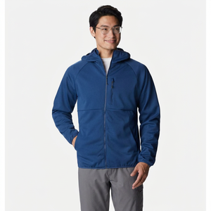 Finer Threads High Street Men's Coated Canvas Softshell Windbreaker <b>Waterproof</b> Windproof Stand Hood Rain <b>Jacket</b> 100% Cotton - Product Image 1