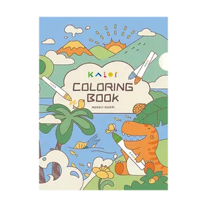 Livro para colorir KALOR B5, 12 páginas, Dinosaur World