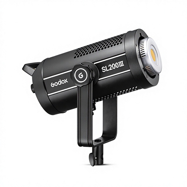 Godox SL200W/SL200BI Third-Generation Professional Live Streaming Fill LED Light Dual-Color Temperature APP Remote Control Light