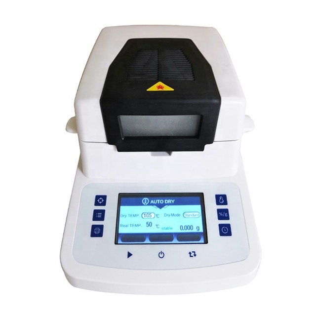 Laboratory Digital Grain Moisture Analyzer Halogen Fast Infrared Moisture Meter