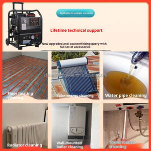 Machine de nettoyage de canalisations multifonctionnelle 2500W pour chauffage au sol, géothermique, à impulsions, à bombes à eau et à eau du robinet - Product Image 4