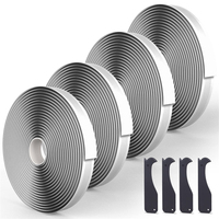 Chine Usine Hot Melt Joint étanche Double face Ruban de caoutchouc butyle 1 pouce x 30 pieds