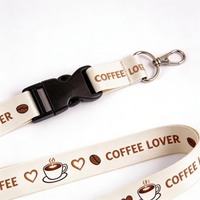 CH Wholesale Sublimation Printing Polyester Lanyards With Logo Custom Certification Keychain OEM ODM ECO Promotion Event Gifts