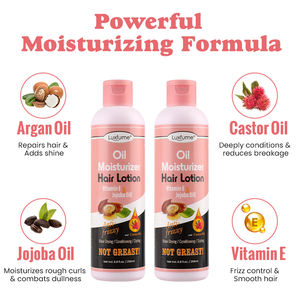 โลชั่นบำรุงผมสูตรเข้มข้น ช่วยให้ผมชุ่มชื้น เงางาม ลดการแตกปลาย ต่อต้านผมชี้ฟู บำรุงด้วยน้ำมัน - Product Image 3