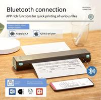 Printer Thermal Phomemo M08F A4 Mini Saku Portabel Tanpa Tinta