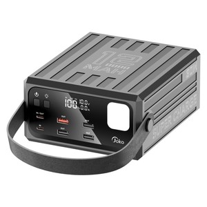 JOKO 2026 รุ่นยอดนิยม แบตสำรองขนาด 120000mAh 20W พร้อมหน้าจอ LCD และไฟฉาย 2-in-1 ชาร์จเร็ว สำหรับกิจกรรมกลางแจ้งและตั้งแคมป์ - Product Image 2