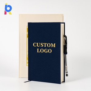 A4 A5 biểu tượng tùy chỉnh hardback vàng hàng ngày lá kế hoạch Tạp Chí máy tính xách tay in ấn - Product Image 1