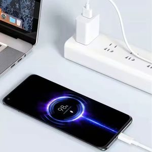 67W Fast Charger <b>USB</b>-<b>C</b> Cable US/EU <b>Socket</b> 67W 120W Quick Charging Type <b>C</b> Cable for Smart Phones - Product Image 2