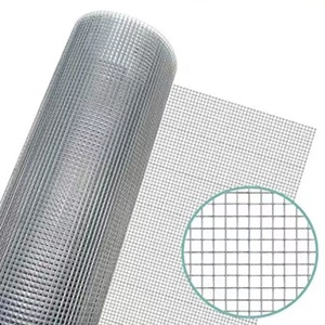 Ticari Galvanizli Demir Kaynaklı Tel Örgü Çit 4x4 Kare Örgü Korozyon Önleyici İnşaat ve Kafes İçin - Product Image 5