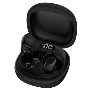 Tai nghe không dây với màn hình kỹ thuật số LED trên hộp sạc hiển thị âm thanh nổi mức pin để sử dụng thuận tiện - Product Image 4