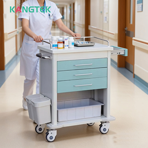 Kangtek ABS y tế khẩn cấp điều trị y tế giỏ hàng bệnh viện Xe đẩy cho thuốc giao hàng - Product Image 2
