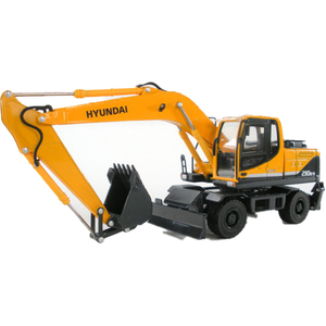 Excavadora de ruedas Hyundai 210 usada R210W R150W R225W R170W R60W Hyundai 210-9S 210-7 210 W-9T excavadora precio al por mayor - Product Image 1