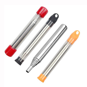 Outdoor Camping Hiking <b>Fire</b> <b>Tools</b> Retractable Eight-Section Stainless Steel Belowtube Pocket Barbecue Blowpipe EDC <b>Tool</b> - Product Image 1