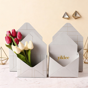 Boîtes cadeaux personnalisées avec logo floral, <span class=keywords><strong>roses</strong></span>, emballage pour fleurs, boîtes pour fleuristes - Product Image 2