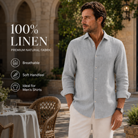 Tissu en lin teint en fil, nouveau modèle de luxe léger, à rayures, pour vêtements, textiles en lin pur