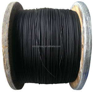 Cables <span class=keywords><strong>de</strong></span> Acero 7x19/7x7 con Recubrimiento <span class=keywords><strong>de</strong></span> Polvo Negro, Cable <span class=keywords><strong>de</strong></span> Alambre Galvanizado 7*19 para Escenarios y Cine, 1000 pies/rollo - Product Image 1