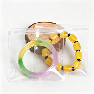 Bolsa Transparente Mini <span class=keywords><strong>Ziploc</strong></span> para Joyería, Bolsa de PVC para Pulseras y Joyas, Bolsa Transparente de <span class=keywords><strong>Plástico</strong></span> con Cierre Ziplock para Guardar Aretes - Product Image 5