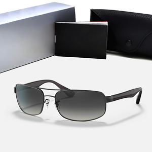 แว่นตากันแดดโพลาไรซ์สำหรับผู้ชายผู้หญิงทันสมัยดีไซน์ P3445สำหรับขับรถตกปลากรอบโลหะ UV400 - Product Image 6