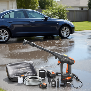 Limpiador Eléctrico Inalámbrico Vevor de Alta Presión, 652 PSI, 1.1 GPM, para Limpieza de Autos, Hogar y Pisos - Product Image 2