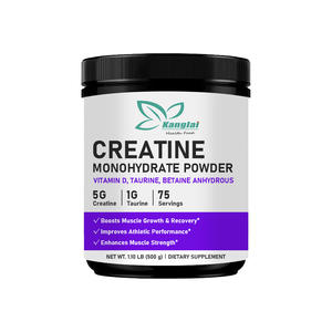 Fornitura OEM di Creatina Monoidrato in Polvere per la Crescita Muscolare, Miglioramento delle Prestazioni Atletiche, Integratore in Polvere con Vitamina D - Product Image 1